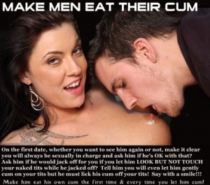 Wife Makes Me Eat My Cum 76