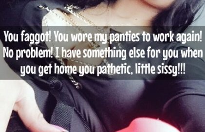 sissyhumiliationfantasies:
sissyhusbandfantasies: Buy your own... 8