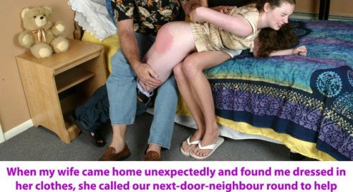 diaperboijimmie:
kimsoriginalsissycaptions:
Original caption by... 10