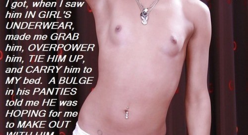 sissy-queer-wannabe:OK, then! I’M EASY. ;-)
Forced... 7