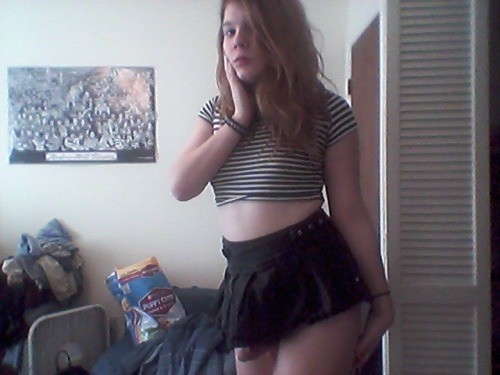 How does it start with us … secretly wearing a skirt and... 3 tumblr p66ml0v6LN1viv7dyo1 500