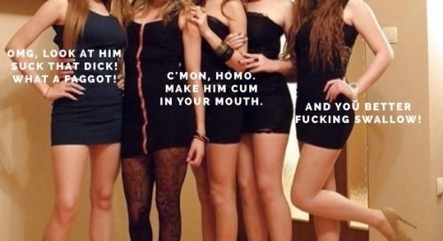 A cuck performing his sucking skills under the watchful eye of... 6