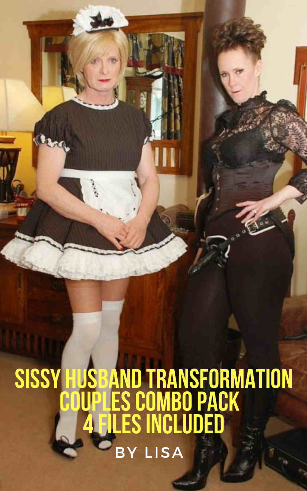 Sissy Husband Transformation Couples Combo Pack Femdom Training Femdom Hypnosis image