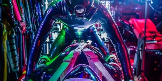 rubberforfun: Always on you 🔝Photo by @thanitkg Playroom @redroombangkok 6
