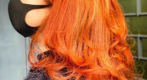 Post #lockdown 2 hair 🎉
#redhairdontcare #curlyhair... 3